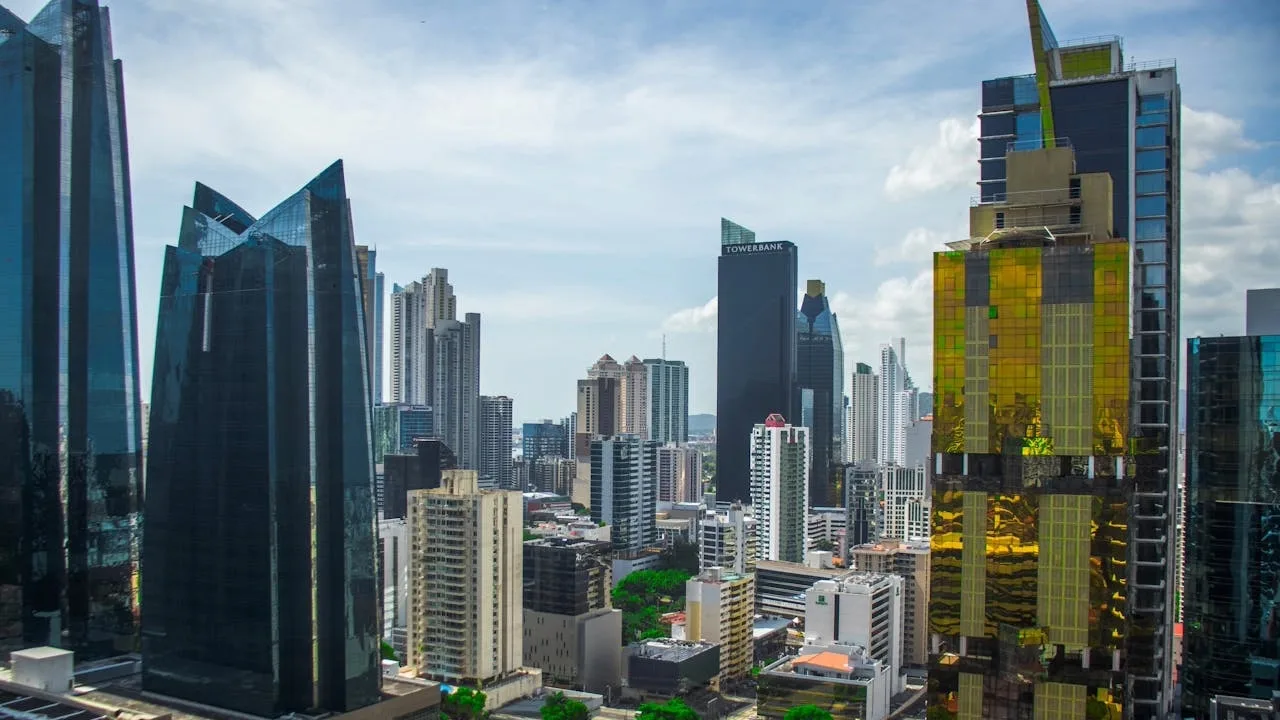 Rascacielos del distrito financiero de Panamá