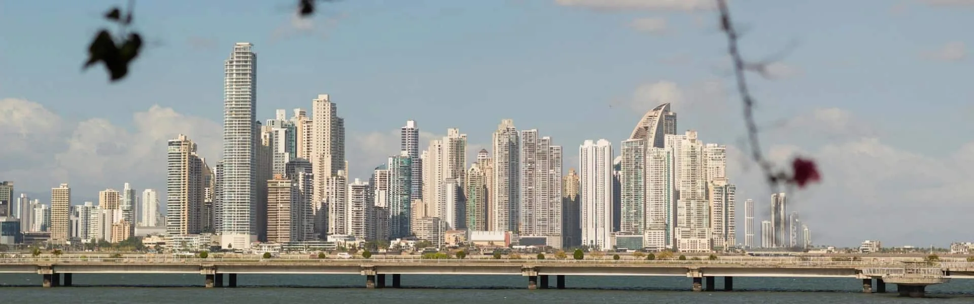 Edificios de la costa de Ciudad de Panamá